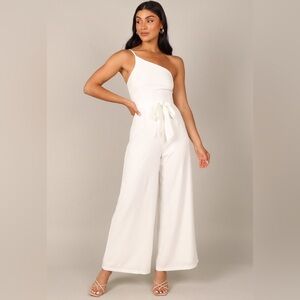 White jumpsuit (new with tag)